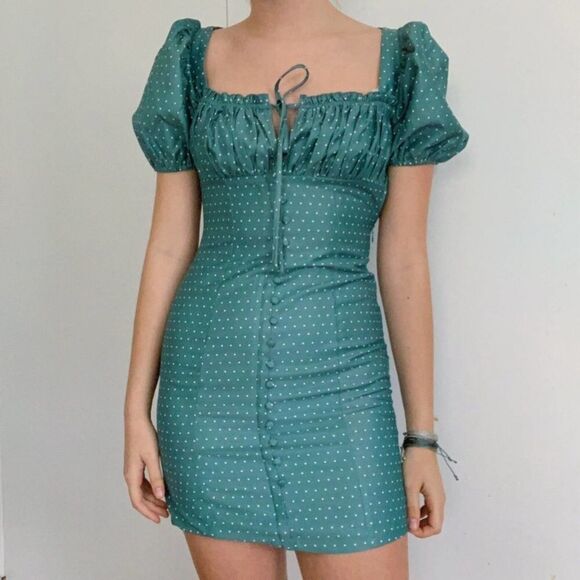 Urban Outfitters x Eggie Dahlia Mini Dress size S - Picture 1 of 16